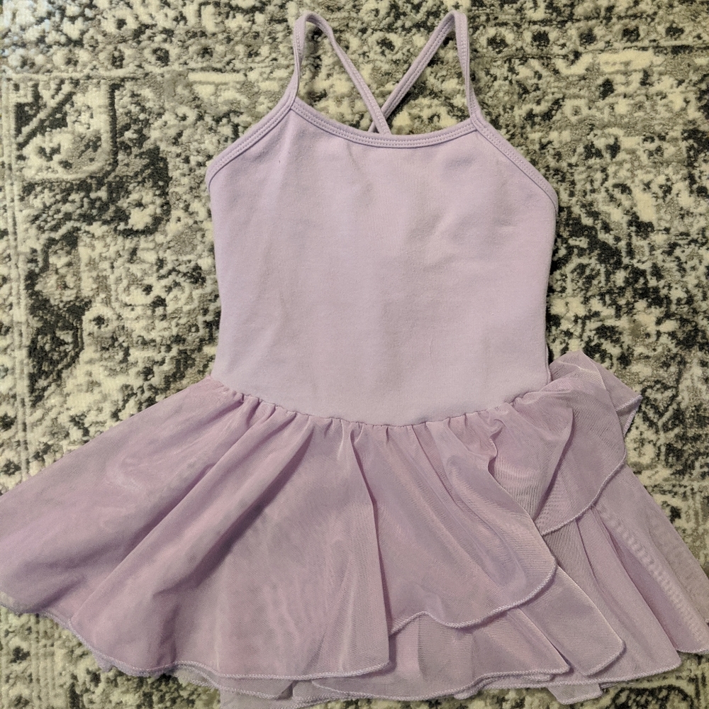 Toddler girl ballet leotard